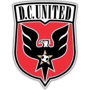  D.C. United MLS soccer sticker 4 x 5 