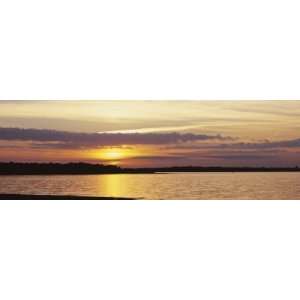  at Sunset, Myakka Lake, Myakka River State Park, Sarasota, Florida 