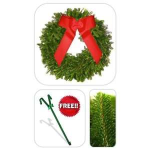   Mountain Fresh Holiday Wreath, 30 32 Inch Diameter