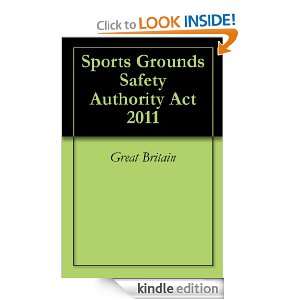 Sports Grounds Safety Authority Act 2011 Great Britain  