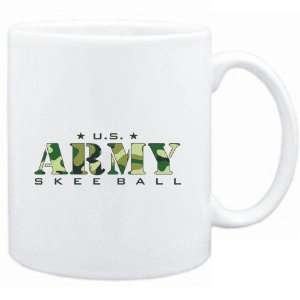  Mug White  US ARMY Skee Ball / CAMOUFLAGE  Sports 