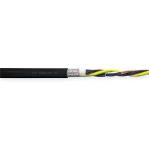  CHAINFLEX CF31 160 04 100 Power Cable,Flexing,6/4,Black 