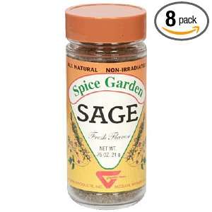 Spice Garden Sage, 0.75 Ounce Jar (Pack of 8)  Grocery 