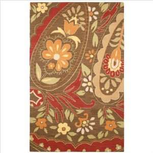 Appleton Rug Co. CT 914 Country Multi / Red Contemporary Rug Size 5 