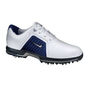  Closeout Nike Zoom Trophy Golf Shoes White/Silver/Navy M 7 