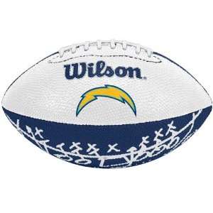    Wilson San Diego Chargers Rubber Mini Football: Sports & Outdoors
