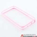 iPhone 4 4G Caze Matte ThinEdge Frame Bumper Case Pink  