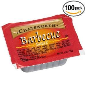 Chatsworth Barbecue Sauce, 1 Ounce Cups (Pack of 100):  
