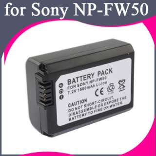 Replacement Battery Charger  for Sony Alpha NEX C3 FROM US  
