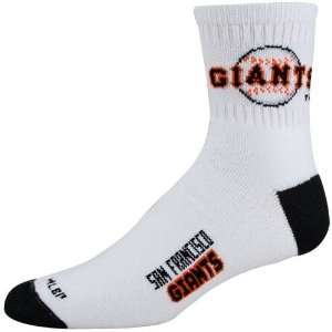 San Francisco Giants White (501) 10 13 Team Logo Tall Socks:  