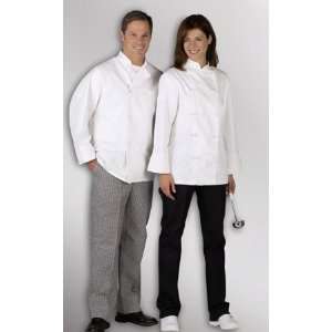  Medline 335ERS40 Coat   Chef   Long Sleeve   White   Size 