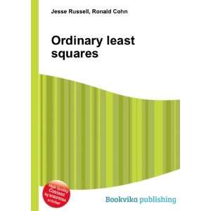 Ordinary least squares Ronald Cohn Jesse Russell  Books