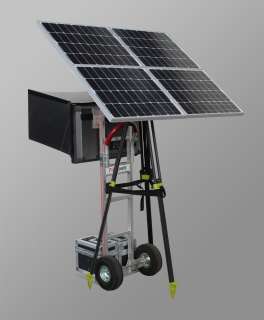 160W SOLAR POWER SYSTEM, 14.4 V 50AH LI FE P04 BATTERY BOX W/CHARGER 