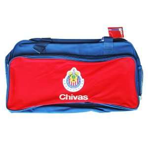  Chivas Guadalajara Soccer Team Bag (Red/blue): Sports 