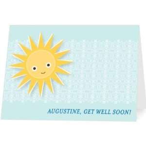  Get Well Greeting Cards   Stay Sunny By Night Owl Paper 