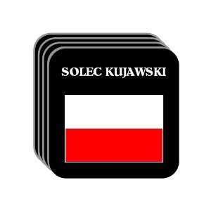  Poland   SOLEC KUJAWSKI Set of 4 Mini Mousepad Coasters 