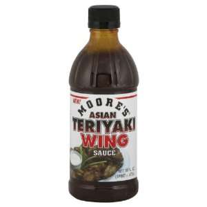 Moores Sauce, Asian Teriyaki, 16 Ounce Grocery & Gourmet Food
