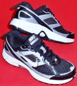   Toddlers NIKE DART Black/Silver Athletic Running Sneakers Shoes 12 C