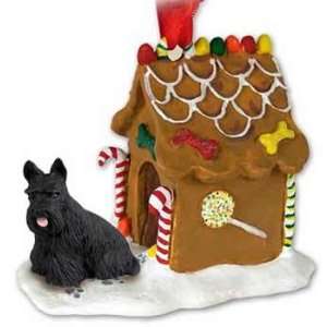  Scottie Gingerbread House Christmas Ornament