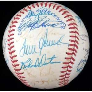   White Sox Team 25 SIGNED Brown MLB Baseball SEAVER: Sports & Outdoors