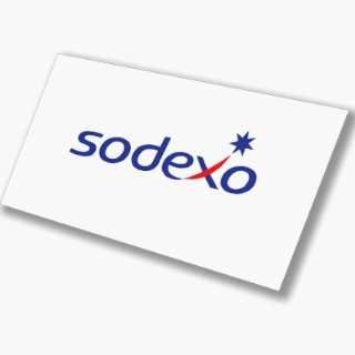  Sodexo Note Card Blank with envelope Health & Personal 