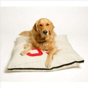  Dog Bed Cover Fabric: White Sailcloth Blue Number: Pet 