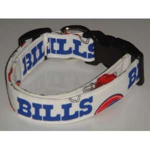  NFL Buffalo Bills Football Dog Collar White X Large 1 