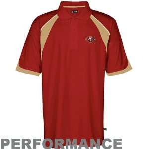   49ers Cardinal Field Classic Performance Polo