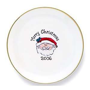 Santa Merry Christmas Plate: Baby
