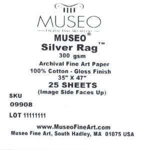  Museo Silver Rag 300gsm 35 x 47 25 Sheet Pack, FREE 