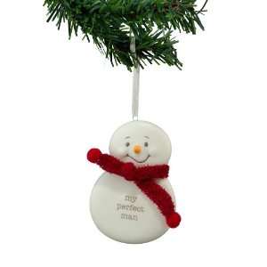   Man Snowman Snowbabies Snowpinions Hanging Ornament