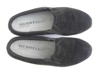 Mens Merrell Jungle Slide Moc Midnight Black slip on shoe 13 EUC 