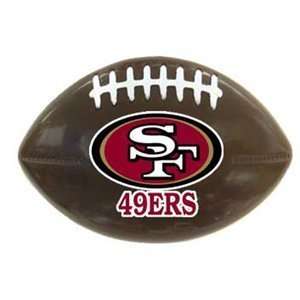   San Francisco 49ers Football Shaped Snack Bag Clip: Sports & Outdoors