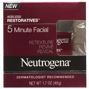  Neutrogena Ageless Restoratives 5 Minute Facial, 1.7 Oz 