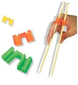 Makes eating with chopsticks more fun! Easy to learn and develop chop 