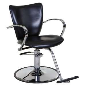  Monroe Black Styling Chair With Round Base Health 