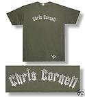 Chris Cornell   NEW Arched Logo T Shirt   XLarge