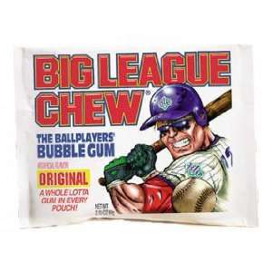 Big League Chew   Original, 2.12 oz pouch, 12 count:  