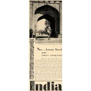  1931 Ad India Luxury Travel Hotel Pullman Tour Jaipur 