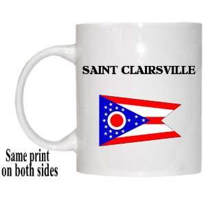  US State Flag   SAINT CLAIRSVILLE, Ohio (OH) Mug 
