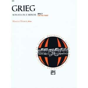  Grieg   Piano Sonata in E Minor Op. 7, Alfred ed 