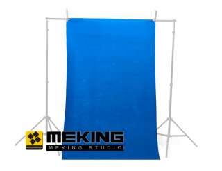 NEW 10×10ft / 3×3M Chroma Key Blue Solid Seamless Muslin Photography 