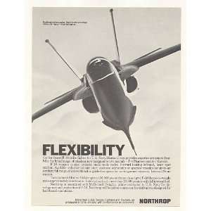  1978 Northrop F 18 Strike Fighter Aircraft Prototype Print 