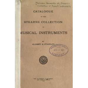   Michigan. University. Stearns Collection Of Musical Instruments Books