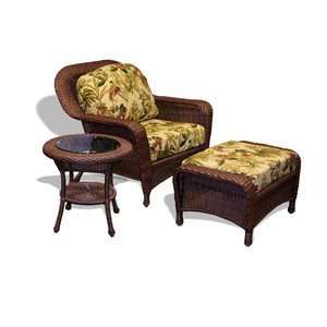  Lexington Club Chair, Ottoman, and End Table Bundle: Home 