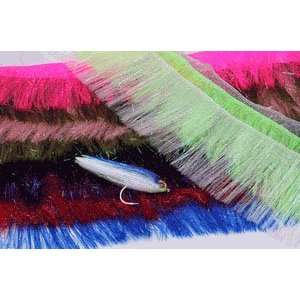  Fly Tying Material   Baitfish Emulator Flash   fluor. hot 