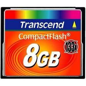  NEW 8GB CF CARD 133X, TYPE I (Flash Memory & Readers 