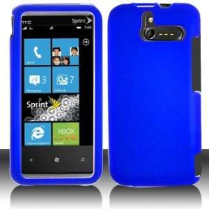  HTC 7575 Arrive Rubber Dr. Blue Case Cover Protector (free 