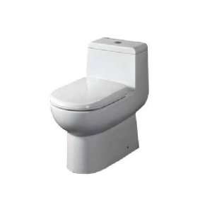    EB Dual Siphonic Flush One Piece Eco Friendly Elongated Toilet