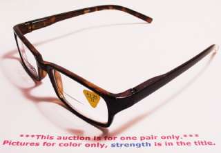 Clark Kent ST Bifocal Reading Glasses +2.25 R262B  